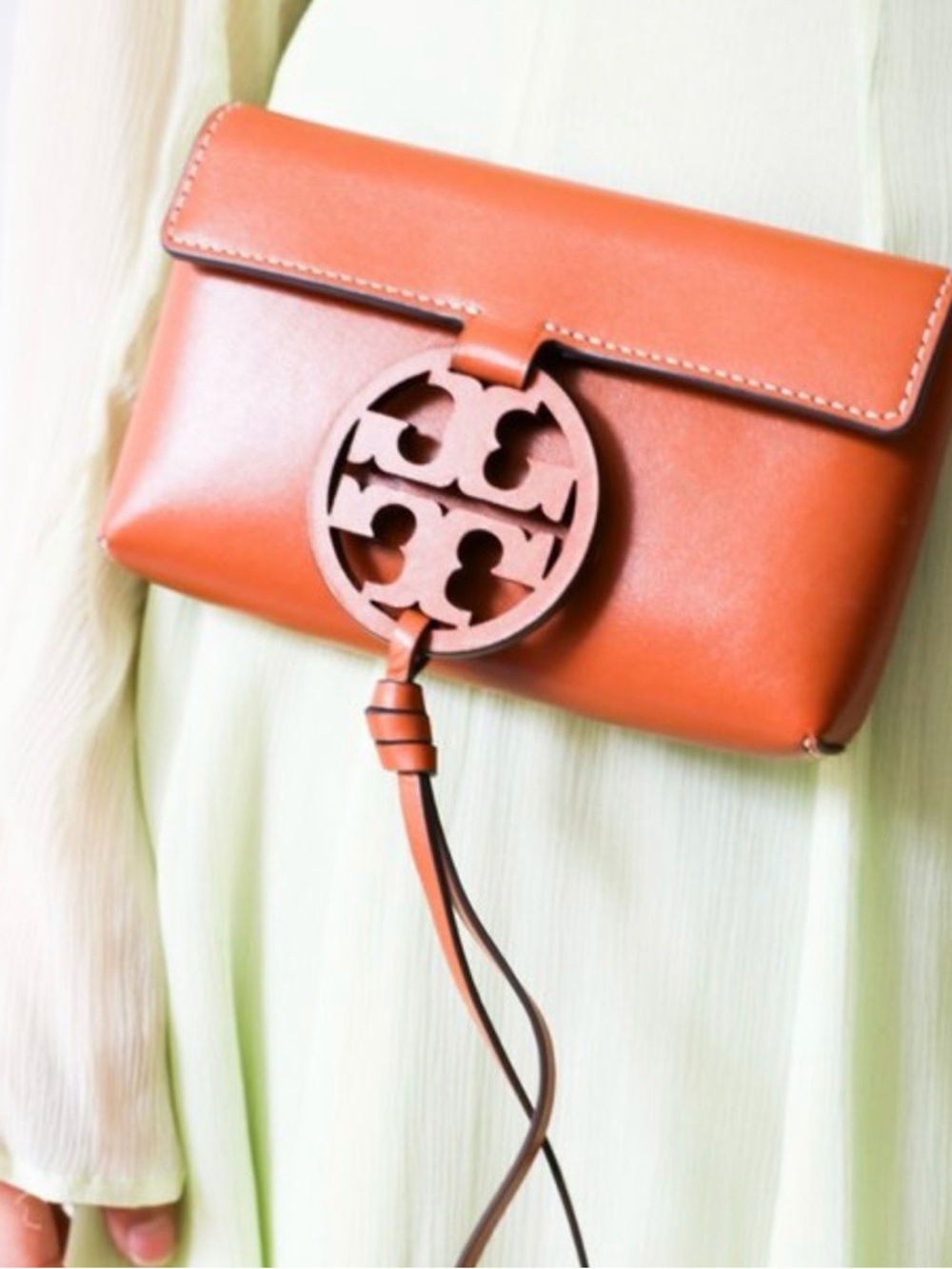 Tory Burch Miller Leather Belt Bag Fanny Pack